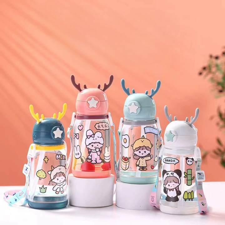 Cartoon Shape Horn Water Bottle