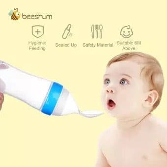 Squeeze Baby Feeder with Spoon