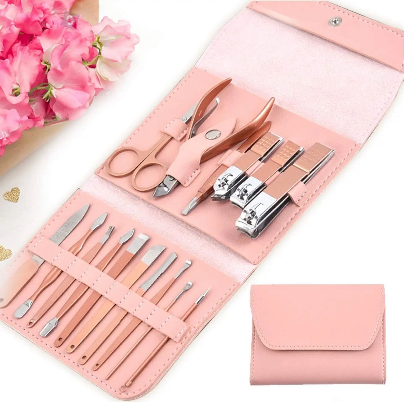 Nail Clippers Manicure 18pcs Set